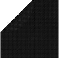 vidaXL Poolverdeck, Poolabdeckung Schwarz 356 cm PE
