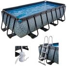 EXIT Framepool (Set, 3-tlg), BxLxH: 200x400x100 cm, mit Filterpumpe und