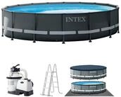 Intex Planschbecken Intex Ultra XTR FramePool-Set, ca. 4,88 x 1,22 m