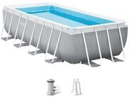 Intex Framepool Set "Prism Quadra II" 400 x 200 x 100 cm, Inkl.