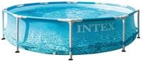 Intex Pool Frame Pool - Beachside (305x76cm), mit fotorealistischem Ozeandruck