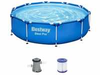 BESTWAY Framepool Bestway Steel Pro Frame Pool 305x76cm+Pumpe 56679