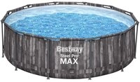Bestway Framepool Bestway Steel Pro MAX Frame Pool-Set mit Filterpumpe Durchmesser