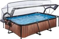 EXIT Framepool (Set, 3-tlg), BxLxH: 150x220x65 cm, mit Kartuschenfilter und Abdeckung