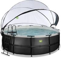 EXIT Framepool inkl. multifunktionaler Poolabdeckung (Set, 4-tlg), &Oslash;xH:...