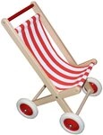 Holz-Wenzel Puppenbuggy Holz Buggy Maya