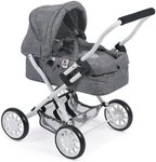 CHIC2000 Puppenwagen Smarty, Mini-Kuschelwagen, mit herausnehmbarer Tragetasche