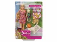 Barbie Hundesitterin und Welpen