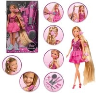 Babypuppe Simba 105733323 - Steffi love, Hair Stylist, Steffi mit langen Haar...