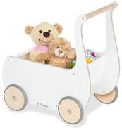 Pinolino&reg; Lauflernhilfe Mette Puppenwagen - Lauflernwagen mit Bremssystem &