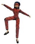 Bandai Spielfigur Miraculous Ladybug Puppe mit Pailletten Marinette