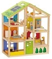 Hape Puppenhaus Vierjahreszeiten, inkl. Puppenm&ouml;bel