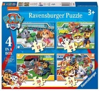 Ravensburger Puzzle PAW Patrol Puzzle, 4in1, Puzzleteile