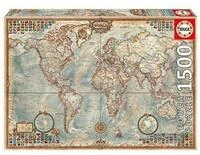 Educa Puzzle Puzzle The World (1500 pcs), Puzzleteile