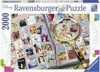 Ravensburger Puzzle Disney, Meine liebsten Briefmarken, 2000 Puzzleteile, Made...