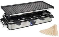 PRINCESS Raclette, 8 Raclettepf&auml;nnchen, Ger&auml;t f&uuml;r 2-8 Personen Tischgrill