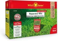 WOLF Rasensamen Premium-Rasen mit Starter-D&uuml;nger L 50 SM f&uuml;r 50m&sup2;