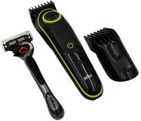 Braun Bartschneider BT3941TS Akku/Netz Barttrimmer mit Gillette Rasierer und