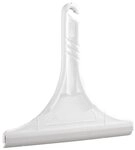 WENKO Duschabzieher Wasser Struck, Farbe wei&szlig;, WENKO, (Wasserabzieher + Halter)
