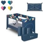 lionelo Baby-Reisebett Stefi, 120x60 cm Tragetasche Klappbaren Seiteneingang