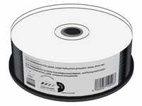 Mediarange CD-Rohling 25 Rohlinge CD-R full printable black dye 80Min 700MB 52x