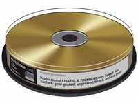 Mediarange CD-Rohling 10 Professional Rohlinge CD-R GOLD 24 Karat 80Min 700MB...