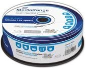 Mediarange Blu-ray-Rohling MEDIARANGE Blu-Ray Disc MR515, bedruckbar, 25er Cakebox