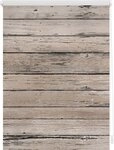 Seitenzugrollo Klemmfix Motiv Bretter Vintage, LICHTBLICK ORIGINAL,...