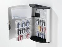 DURABLE Schl&uuml;sselkasten Schl&uuml;sselkasten Key Box plus 314x427x125mm silber
