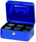 MAUL Geldkassette Geldkassette 2 20x17x9cm blau