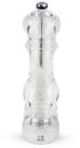 PEUGEOT Salzm&uuml;hle NANCY 22cm Acryl Transparent Stahlmahlwerk Gew&uuml;rzm&uuml;h Manuell
