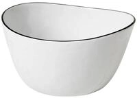 Broste Copenhagen Schale SALT Schale 18,5&nbsp;x&nbsp;20&nbsp;cm, Porzellan, (Sch&uuml;sseln &