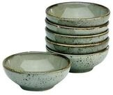 CreaTable Tafelservice Nature (6-tlg), 6 Personen, hochwertiges Steinzeug