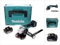 Makita Winkelschleifer DGA 506 F1J Akku Winkelschleifer 18 V 125 mm Brushless +...