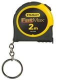 STANLEY Ma&szlig;band Stanley Bandma&szlig; FatMax 2m mit Schl&uuml;sselring