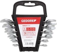 Gedore Red Steckschl&uuml;ssel R05125006 Doppelmaulschl&uuml;ssel Satz kurz SW6-17 mm