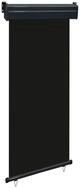 vidaXL Seitenmarkise Balkon-Seitenmarkise 85x250 cm Schwarz (1-St)