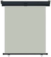 vidaXL Seitenmarkise Balkon-Seitenmarkise 140 &times; 250 cm Grau