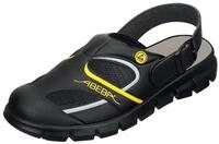 Abeba Berufsclogs OB "37343" ESD Dynamic schwarz/gelb Sicherheitsschuh