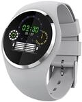 Atlanta Multifunktionsuhr Fitness Tracker, grau, mit rundem Farbdisplay