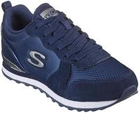 Sneaker SKECHERS "OG 85 - GOLDN GURL", Damen, Gr. 36, blau (navy), Synthetik, Textil,
