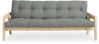 Karup Design Schlafsofa Grab, inkl. Futonmatratze - aus massivem Kieferholz, 130x190