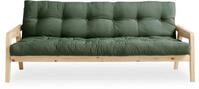 Karup Design Schlafsofa Grab, inkl. Futonmatratze - aus massivem Kieferholz, 130x190