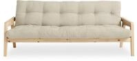 Karup Design Schlafsofa Grab, inkl. Futonmatratze - aus massivem Kieferholz,...