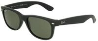 Ray-Ban Sonnenbrille Ray-Ban New Wayfarer Rubber Black Polar Green Polarized