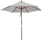 anndora-sonnenschirm Sonnenschirm 2,5 Meter rund Gartenschirm, wasserabweisende