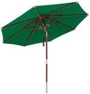 anndora-sonnenschirm Sonnenschirm 3m rund Knickbar Dreh-Kipp-Mechanismus,