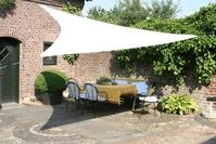 Floracord Sonnensegel Dreieck, B: 360 cm, wei&szlig;