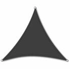 Siena Garden Sonnensegel Solino Sonnensegel grau 180g/m&sup2; HDPE, 3-eckig, 5x5x5m
