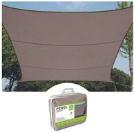 PEREL Sonnensegel Perel Sonnensegel, wasserabweisend, 4 x 3 m, 160 g/m&sup2;, Polyester,